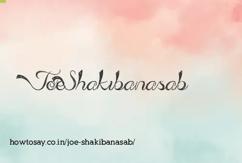 Joe Shakibanasab