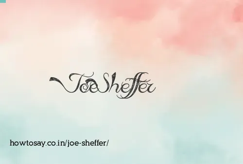 Joe Sheffer