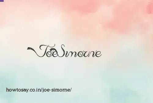 Joe Simorne