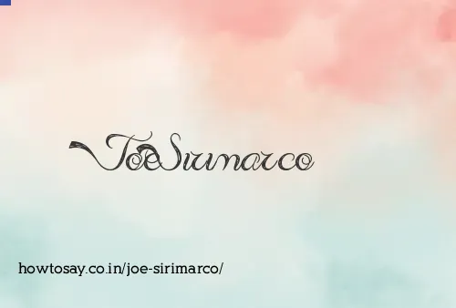 Joe Sirimarco