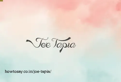Joe Tapia