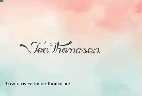 Joe Thomason