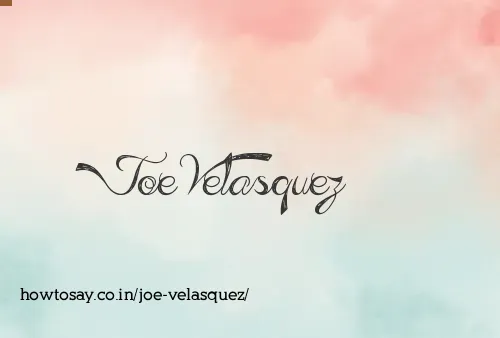 Joe Velasquez
