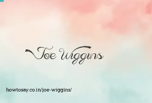 Joe Wiggins