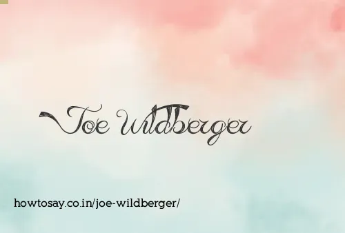 Joe Wildberger
