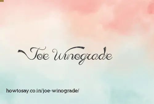 Joe Winograde