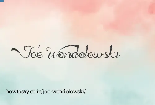 Joe Wondolowski