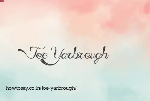Joe Yarbrough