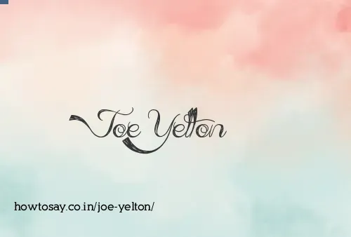 Joe Yelton