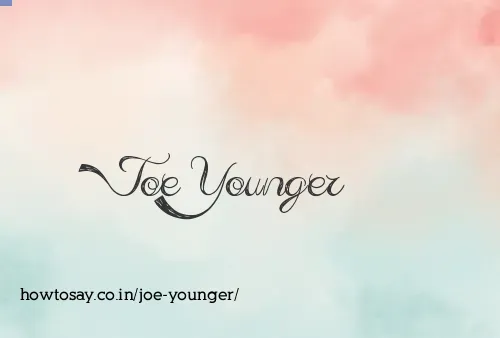Joe Younger