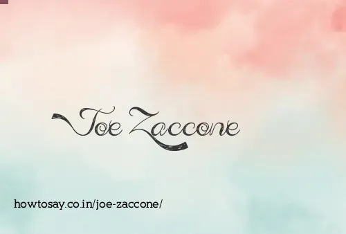 Joe Zaccone