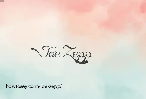 Joe Zepp