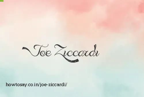 Joe Ziccardi