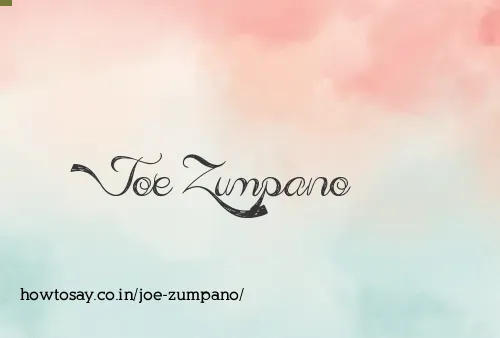 Joe Zumpano