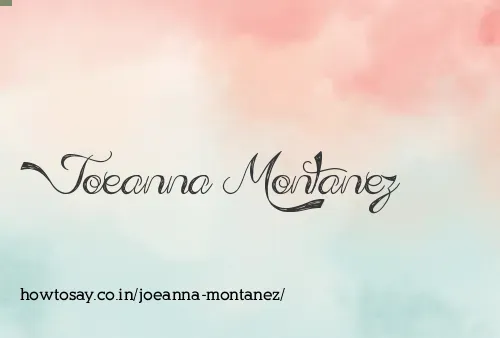 Joeanna Montanez