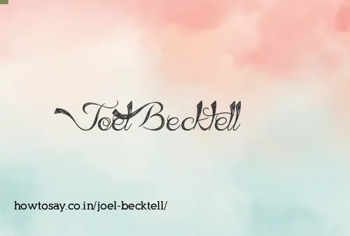Joel Becktell