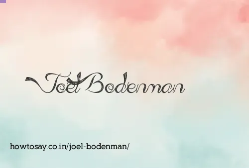 Joel Bodenman