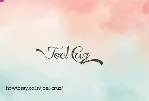 Joel Cruz