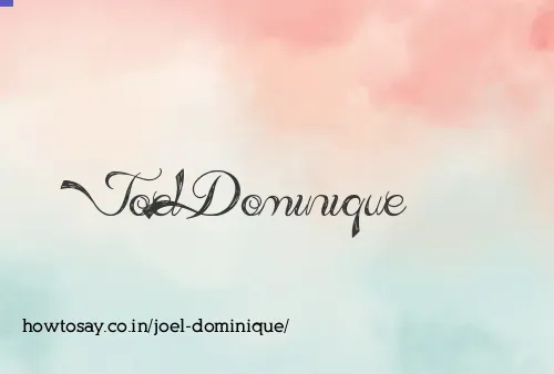 Joel Dominique