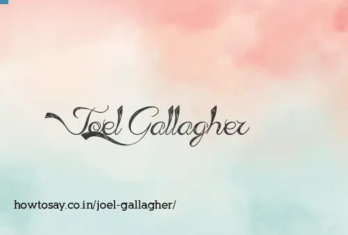 Joel Gallagher