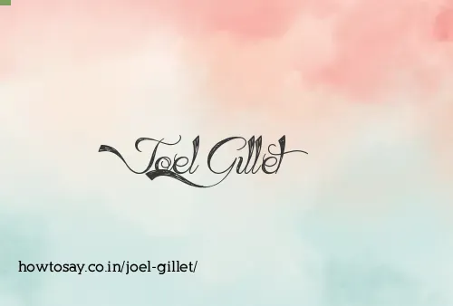 Joel Gillet