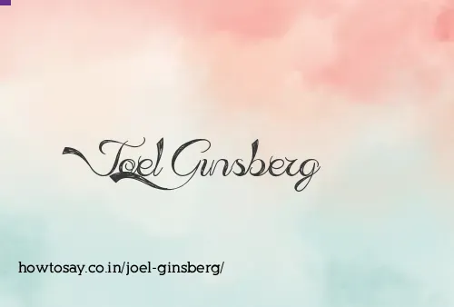 Joel Ginsberg