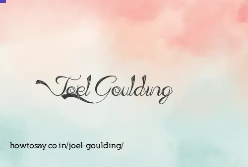 Joel Goulding