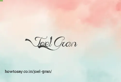 Joel Gran