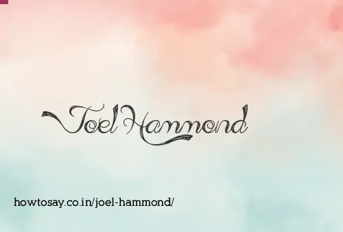 Joel Hammond