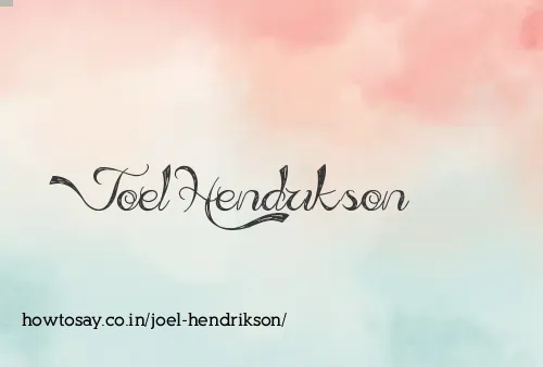 Joel Hendrikson