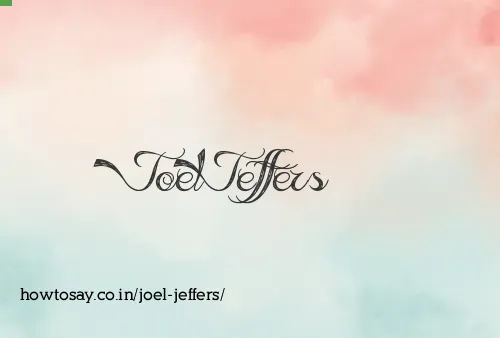 Joel Jeffers