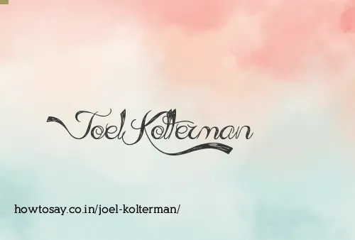 Joel Kolterman