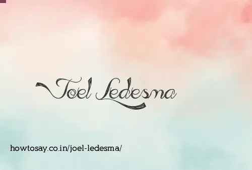Joel Ledesma
