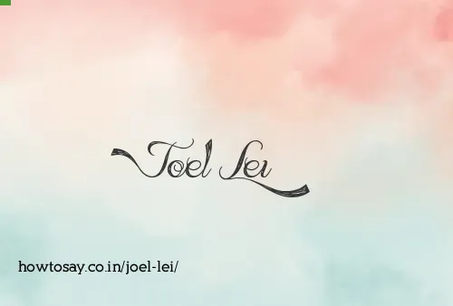 Joel Lei