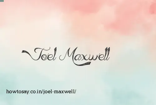 Joel Maxwell