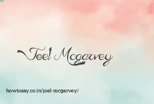 Joel Mcgarvey