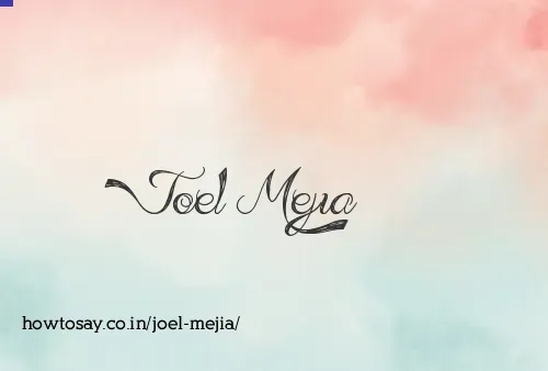 Joel Mejia