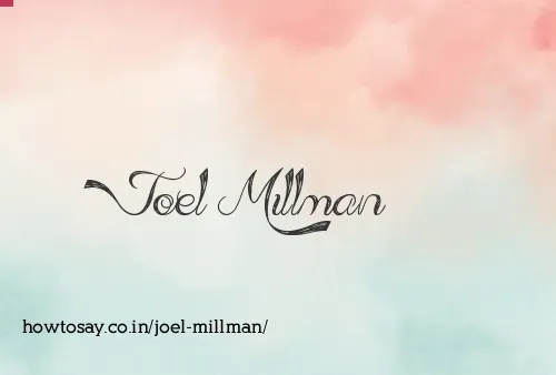 Joel Millman