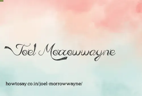 Joel Morrowwayne