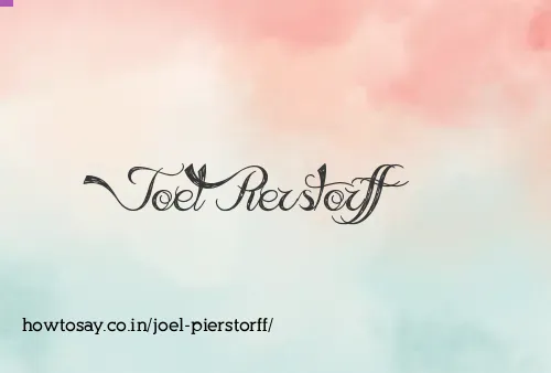 Joel Pierstorff