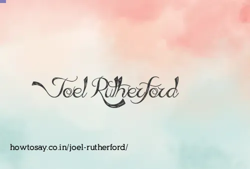 Joel Rutherford