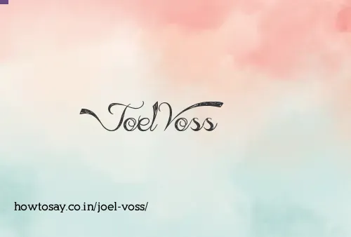 Joel Voss