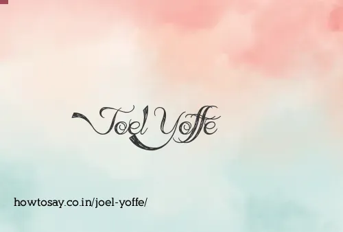 Joel Yoffe