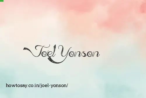 Joel Yonson