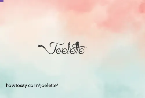 Joelette