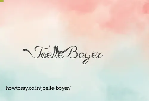 Joelle Boyer