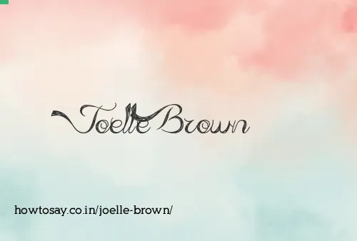 Joelle Brown