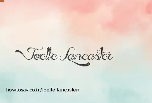 Joelle Lancaster