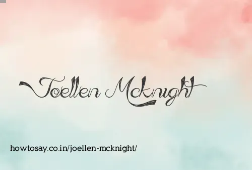 Joellen Mcknight