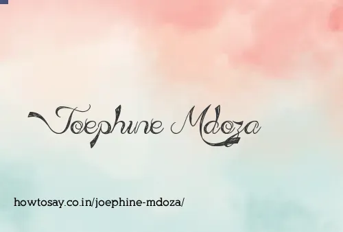 Joephine Mdoza